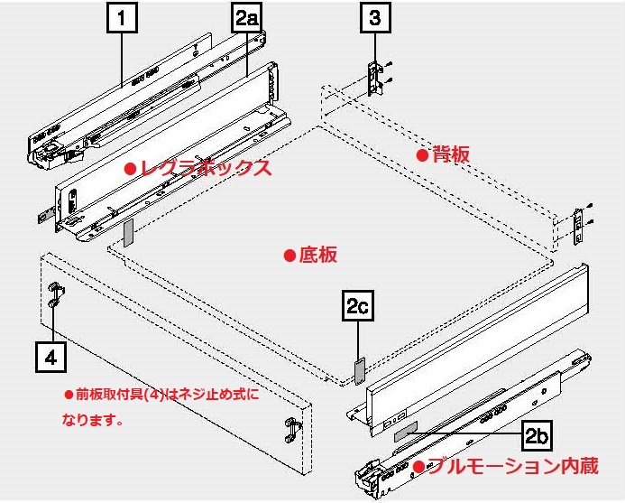 LEGRABOX SWM Bタイプ